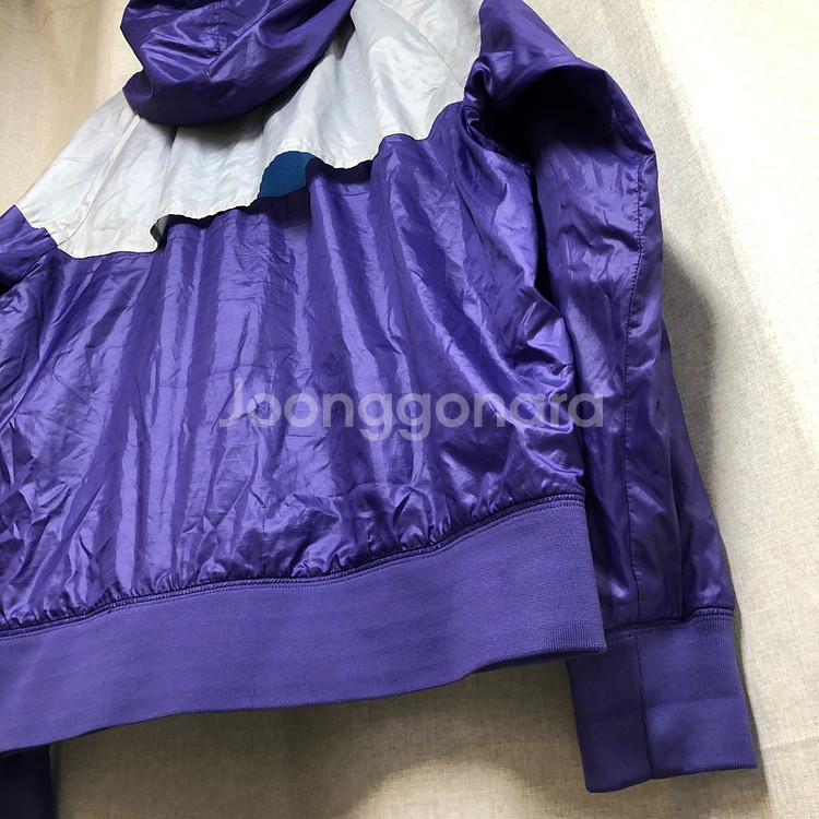 나이키 윈드러너 바람막이 퍼플 그레이 (L)--8