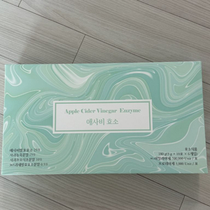 애사비효소 60포 새제품