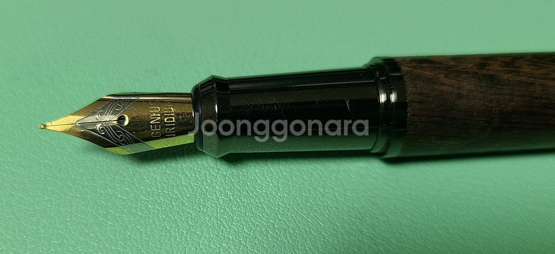 우드 만년필 Genius iridium닙--5