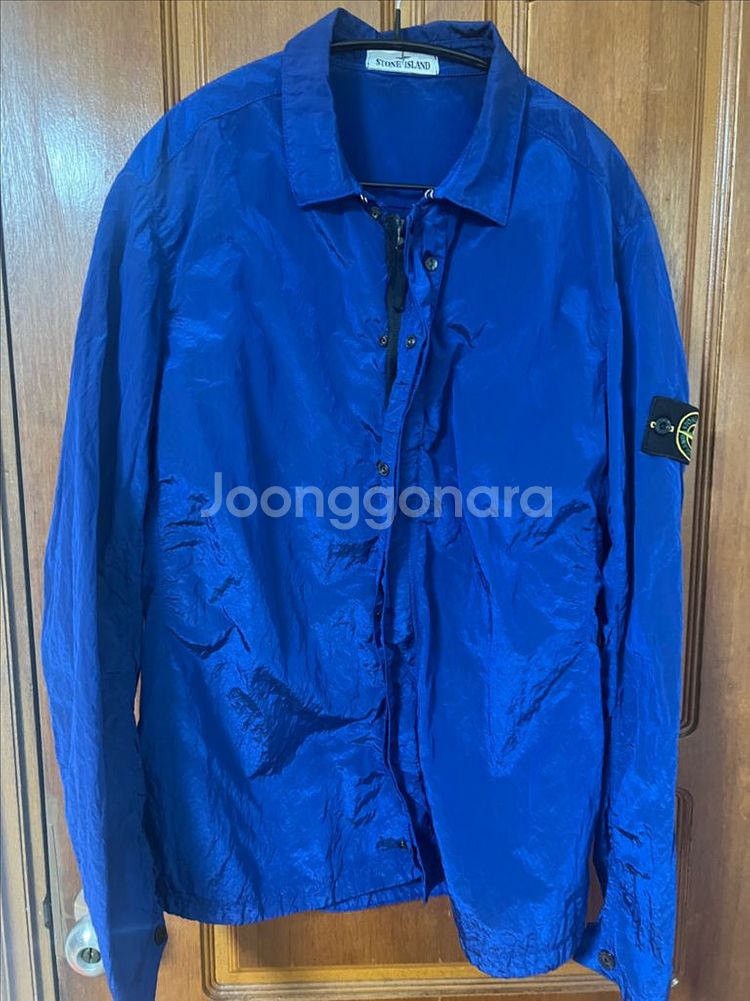 스톤아일랜드바람막이 자켓 블루 XL--0
