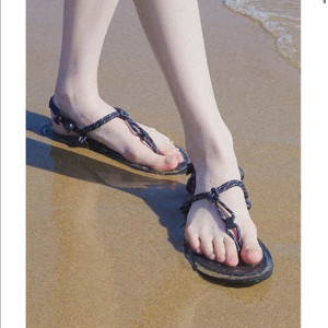 솔트앤초콜릿 알파인 로프 샌들 곤색 240