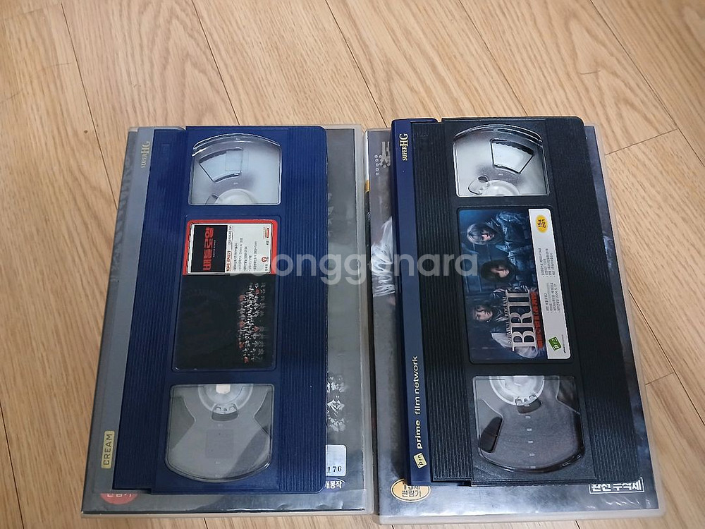 오징어 게임의 모티브 배틀로얄 1&2 비디오 테이프--2