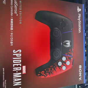 PS5 듀얼센스 스파이더맨 에디션 미개봉 판매합니다