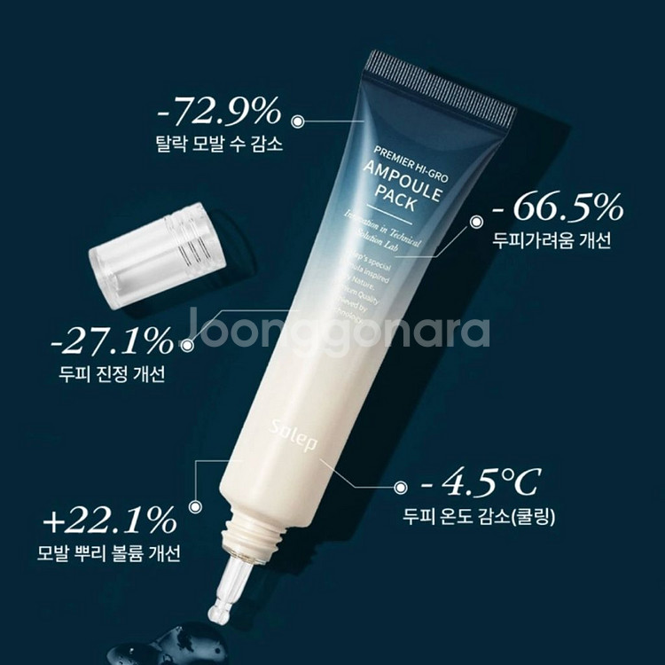 [무배/새상품] 솔랩 탈모증상완화 가르마앰플 두피영양제--2