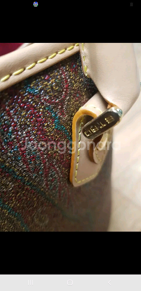 에트로 페이즐리 토드백 가방 0A199 1906 600--7