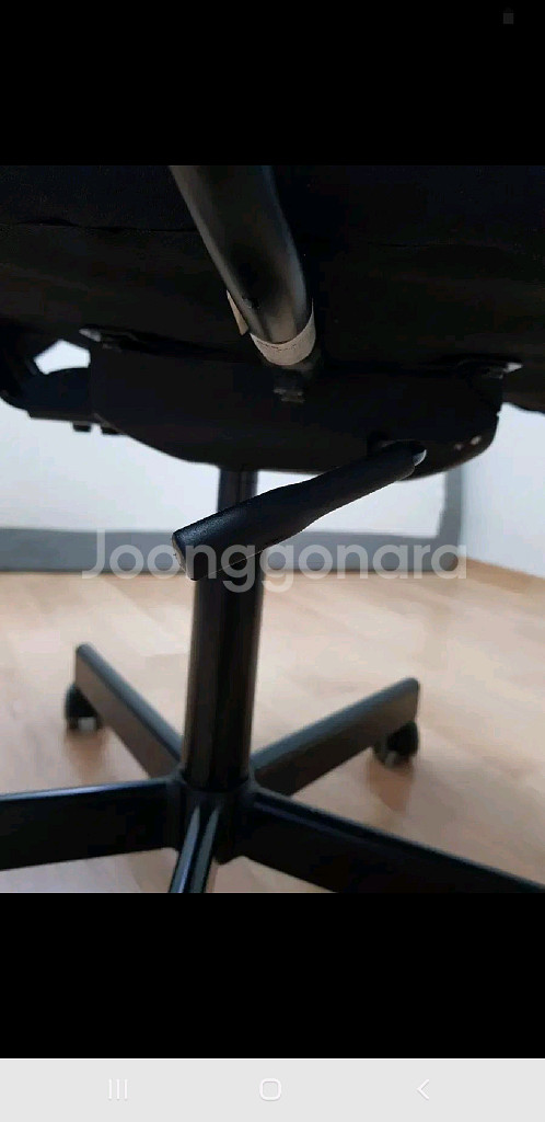 이케아 FLINTAN 회전 높낮이 조절 사무용 의자--7