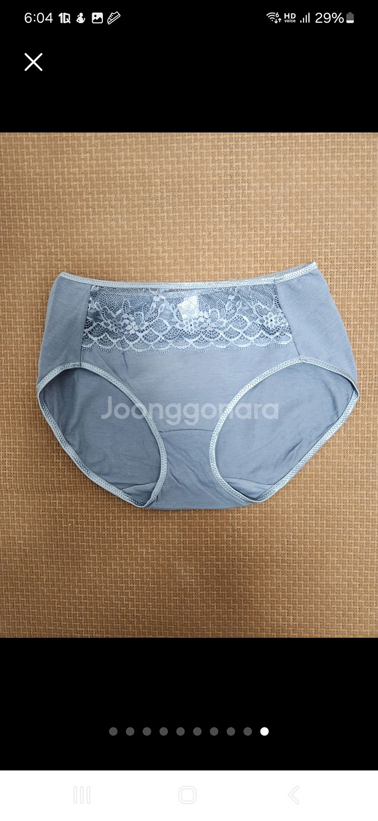 [100] 레이스 햄팬티 + 순면팬티 10장 1만원--8