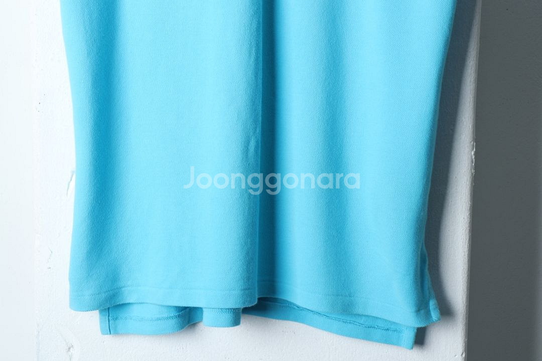 (L-XL) 폴로 랄프로렌 반팔 카라 티셔츠 하늘색--0