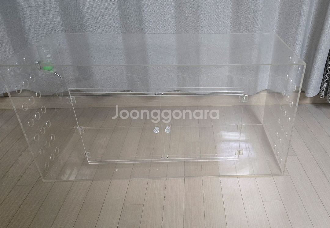 투명 아크릴 애완동물(햄스터 등) 케이지 판매합니다^^--0