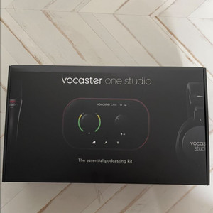 Vocaster one studio 오인페 팝니다