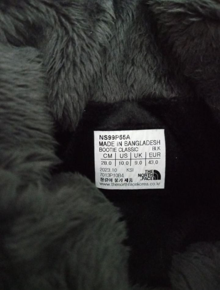 노스페이스 클래식 부티 280 이미지