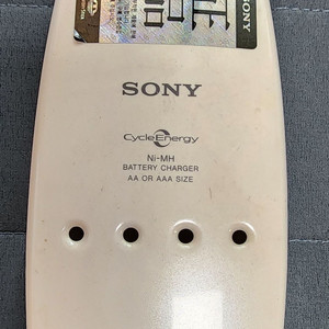 SONY Ni-MH 2A, 3A 배터리 충전기