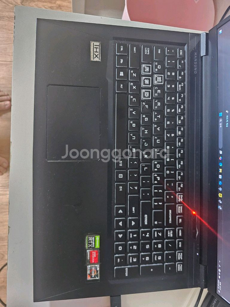 한성 TFG7476HS 게이밍 노트북 17.3인치--3