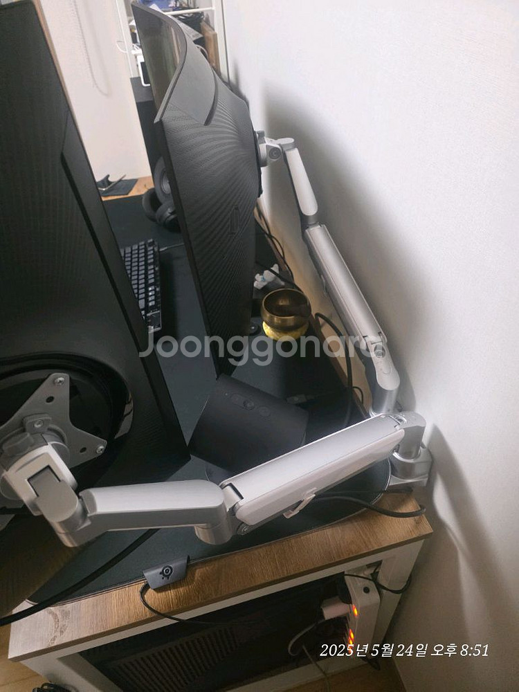 카멜마운트 듀얼모니터암 dmadss--1