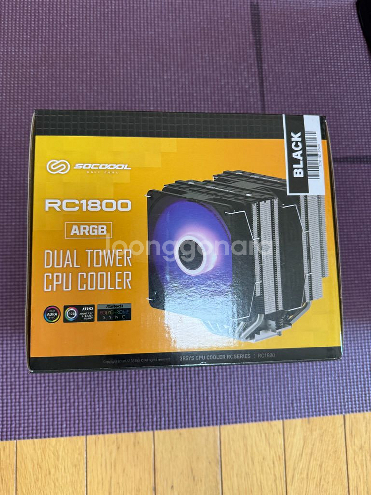 SOCOOL RC1800 CPU 쿨러--0