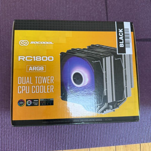 SOCOOL RC1800 CPU 쿨러
