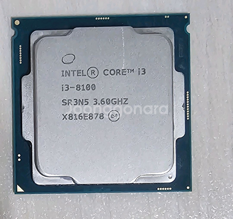 cpu i3 8100--0
