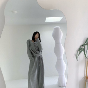 새상품:) 드레이프 기모 와이드 세트