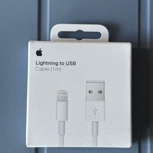 애플 라이트닝 8핀 usb 정품 충전기