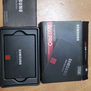 (새제품) 삼성 ssd 860pro 512G