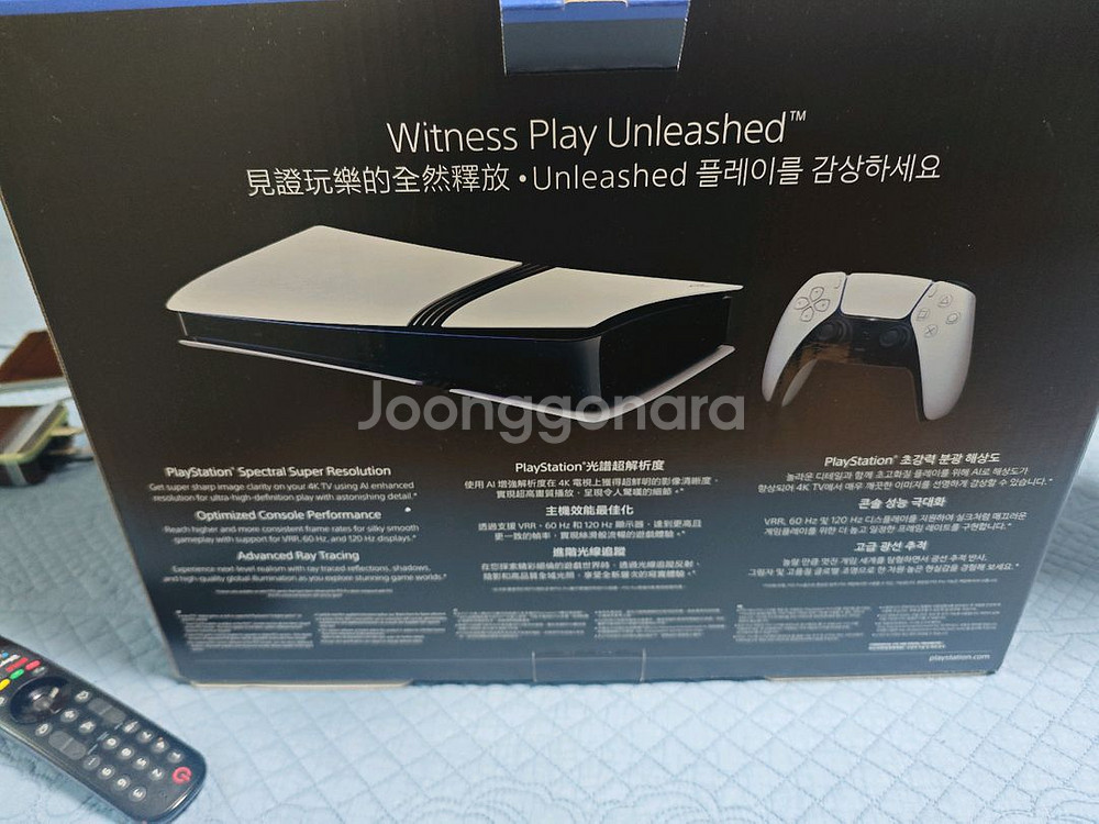 PS5 PRO + 디스크드라이브 미사용 팜니다--1