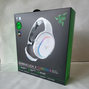 레이저 Barracuda X Chroma 헤드셋 화이트
