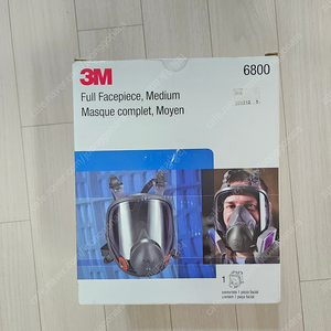 3m 6800 방독면 팝니다. 새상품