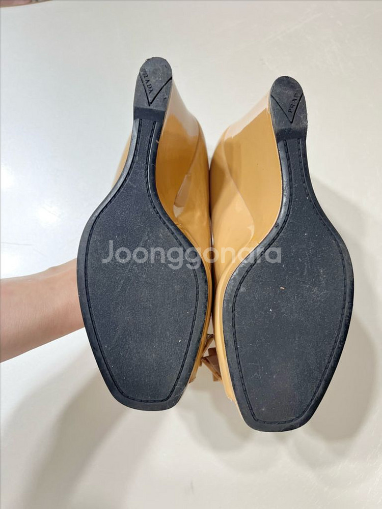 ((조건부나눔)) 리본장식 토오픈 웨지힐 240--5