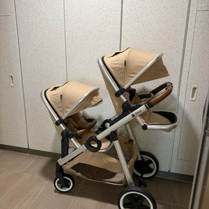 큐터스 쌍둥이 유모차 (실사용 적음)