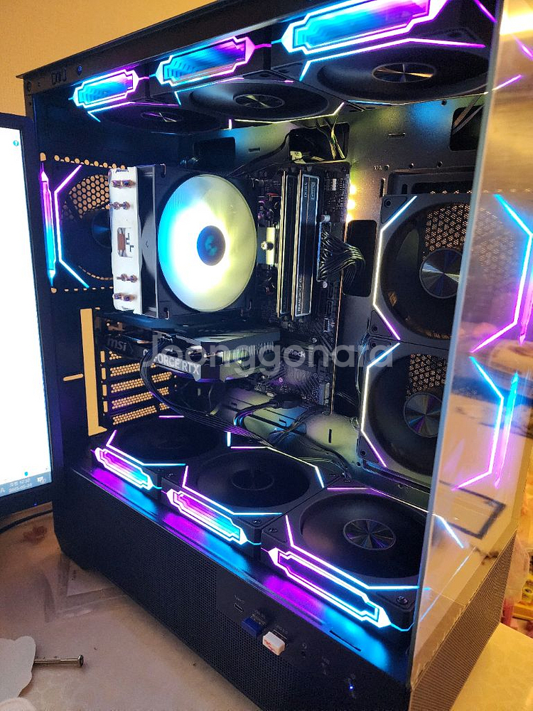 (신품급) 라이젠 7700 rtx 4060ti--1