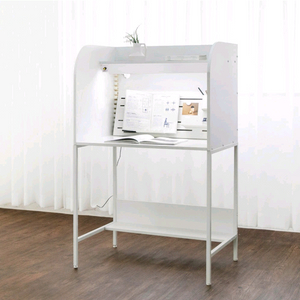 티케 철제 1인 독서실책상 + 카멜레온 LED 팝니다