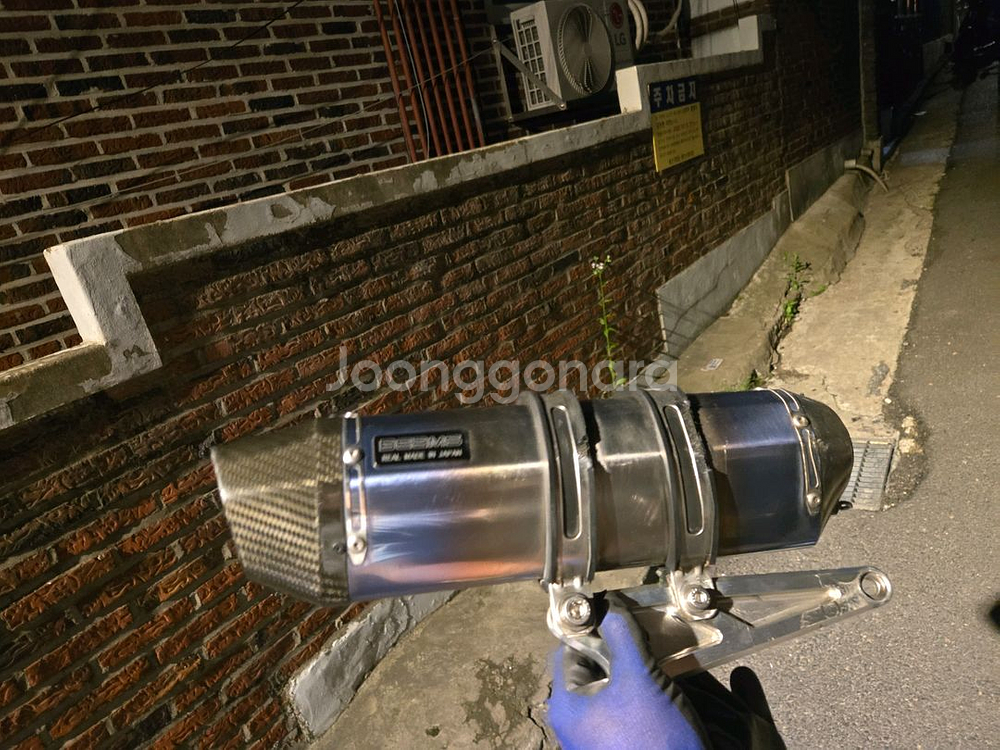 pcx nmax 빔즈머플러 정품 판매합니다--2