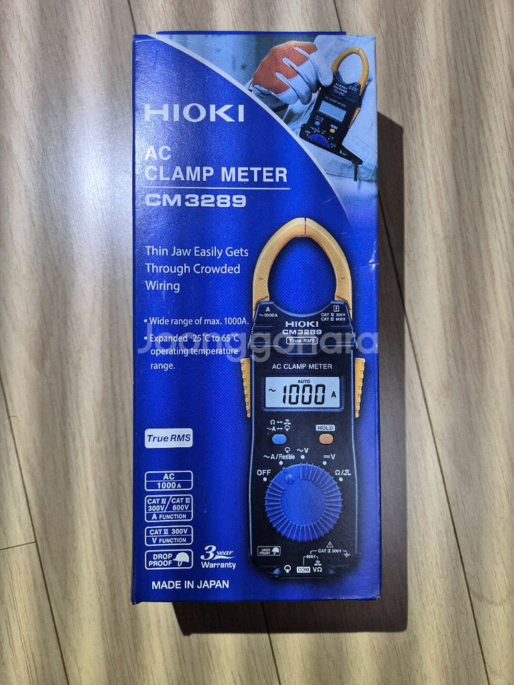 [HIOKI 히오키 히오끼] 클램프테스터기 디지털 CM--1