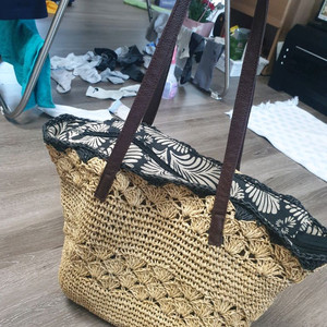 라탄 가방 숄더백