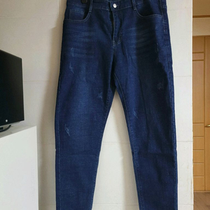 남성)블루 데님 스판청바지(새상품32~)