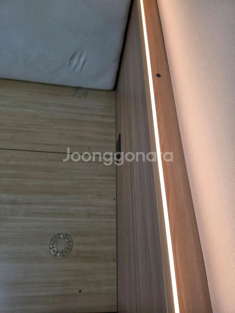 한샘 포엠 침대프레임 서랍 패널형 Q. K--1