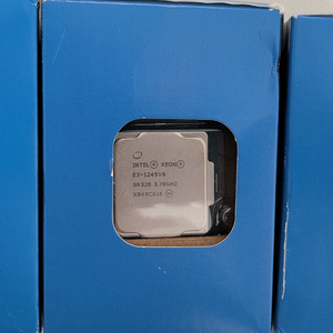 INTEL XEON E3-1245 V6 미사용 신품팝니