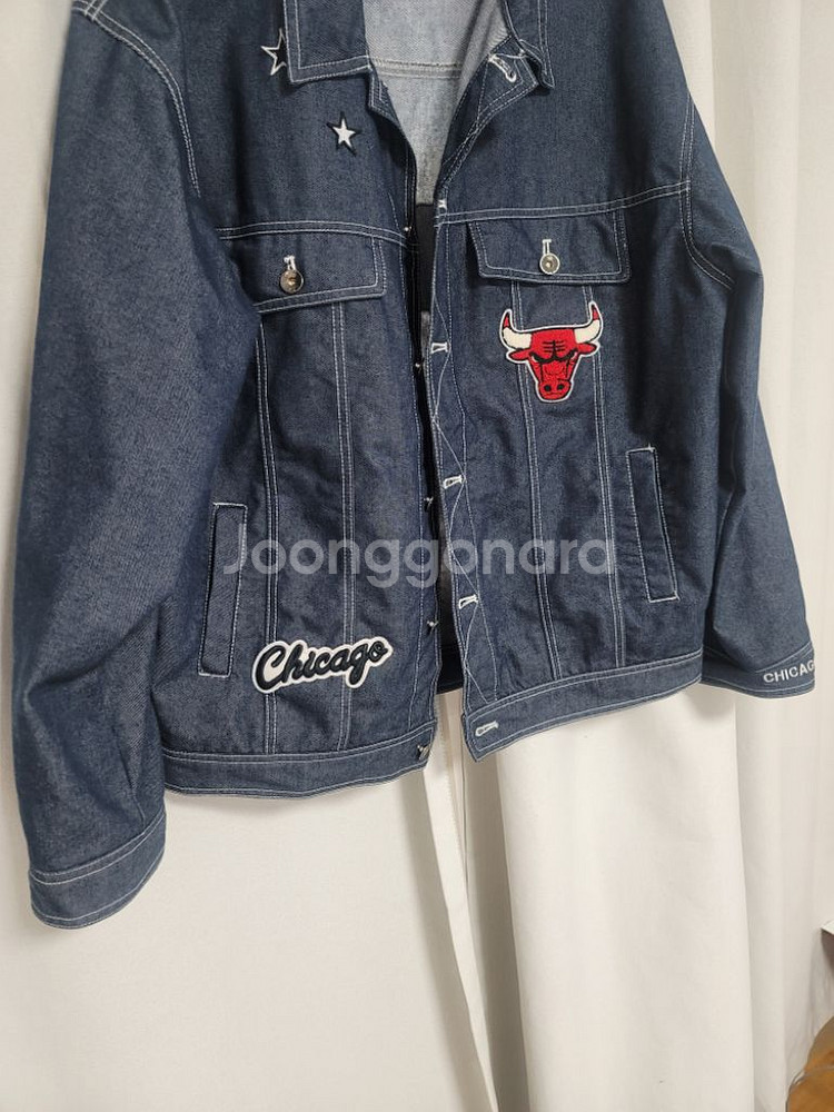 NBA 시카고불스 청자켓 XL--1