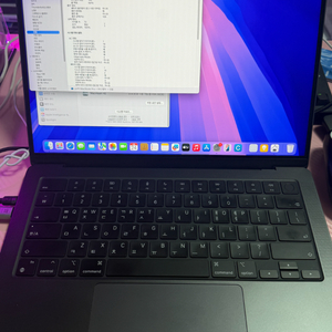 맥북프로 m3 pro 기본형 급처
