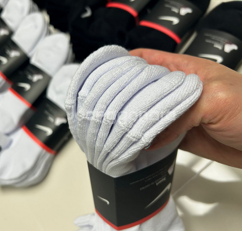 나이키 이중파일 중목 양말(쿠션양말)--1