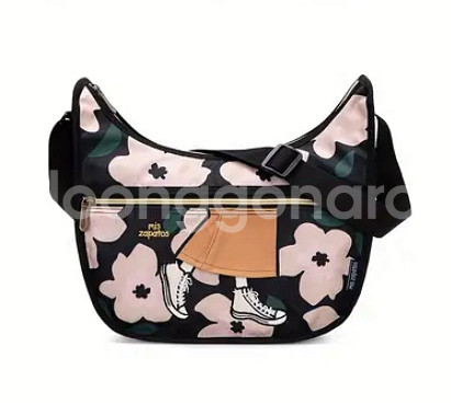 플라워 숄더백 크로스백--0