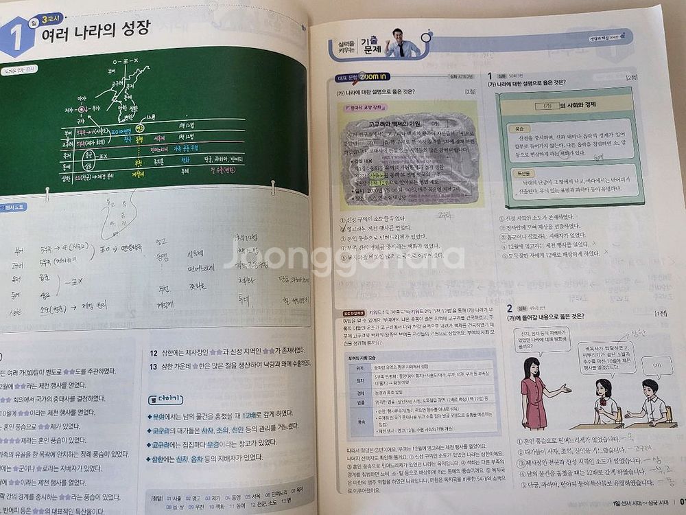 최태성 한국사능력검정시험 상하 + 7일의기적--3