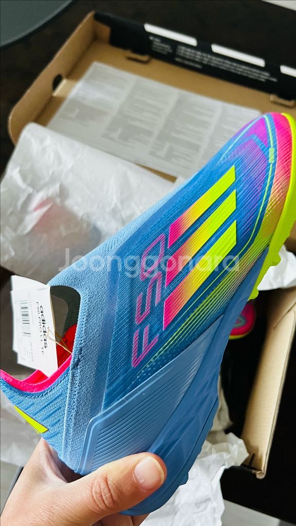 새상품 아디다스 F50 프로 LL TF 축구화 풋살화--4