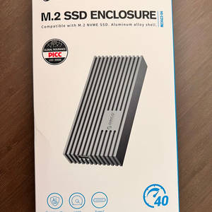 ORICO M.2 NVMe USB4.0 SSD 팝니다