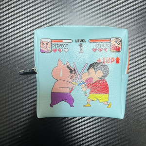 [무배/새상품] 미쟝센 짱구 파우치 부리부리 사각