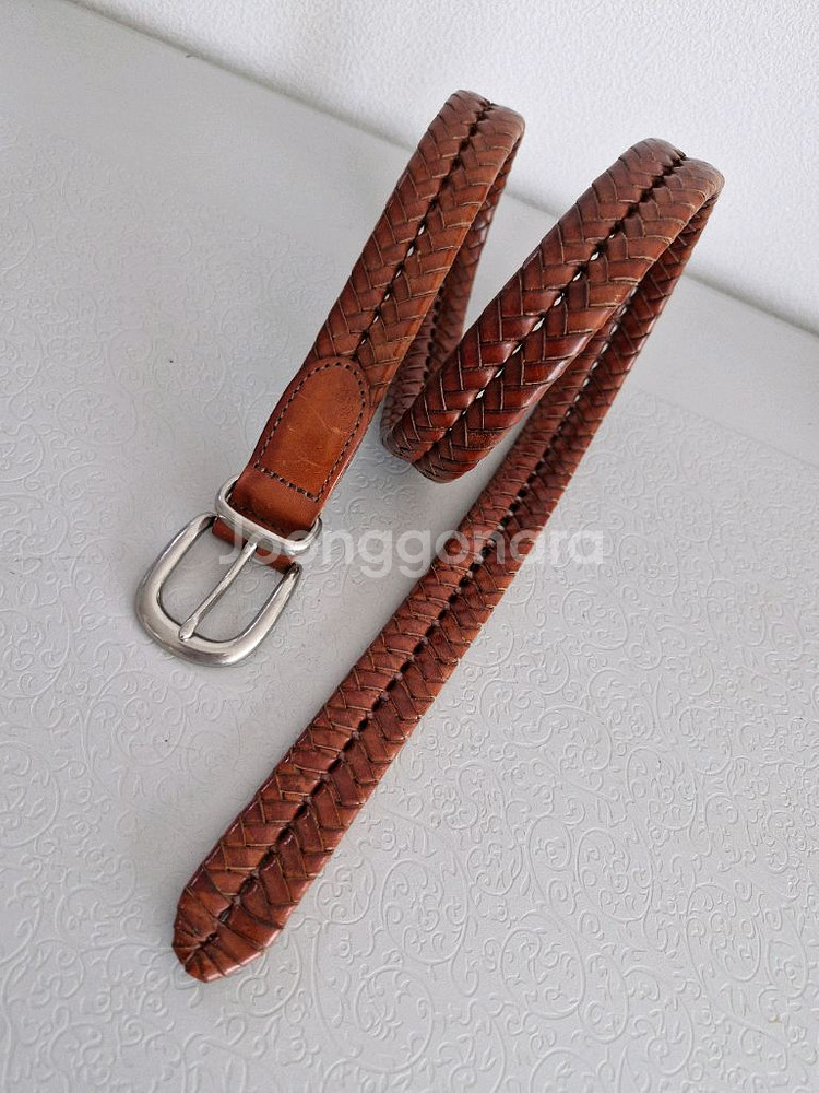 COACH 코치 가죽벨트 정품--4