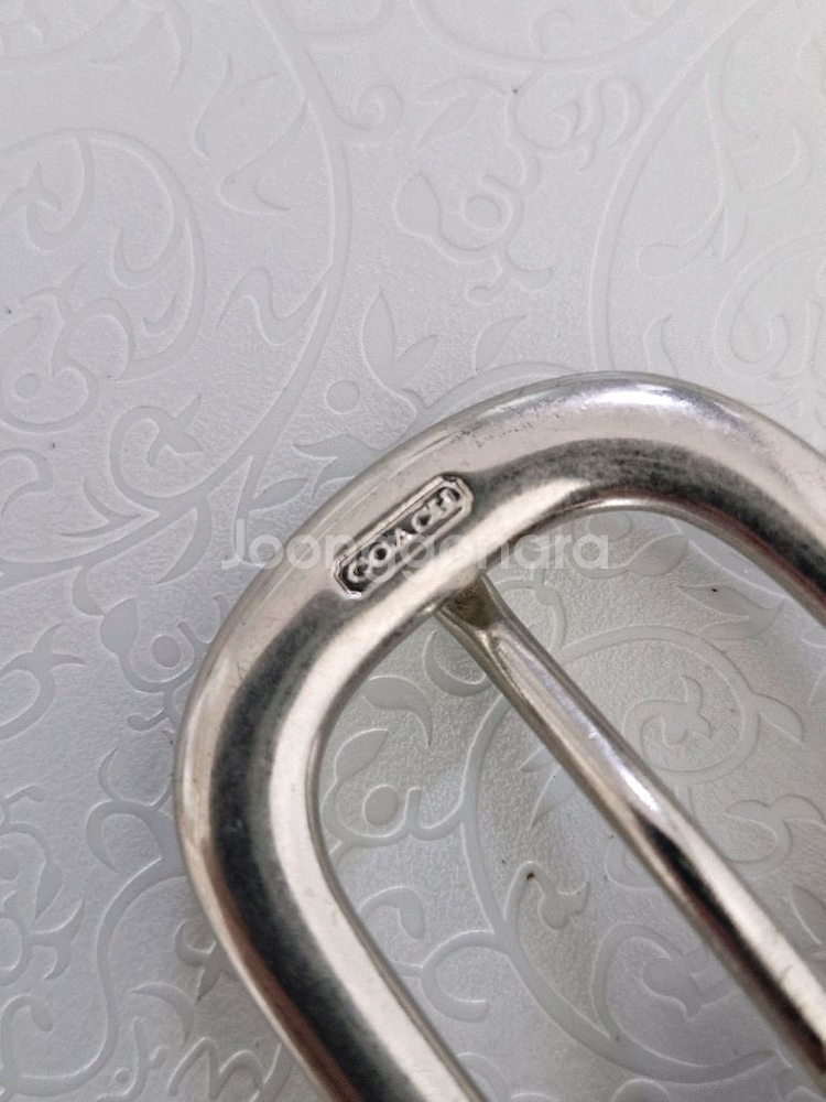 COACH 코치 가죽벨트 정품--2