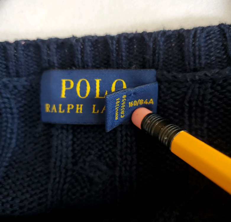 랄프로렌 폴로 케이블니트 원피스 S--4