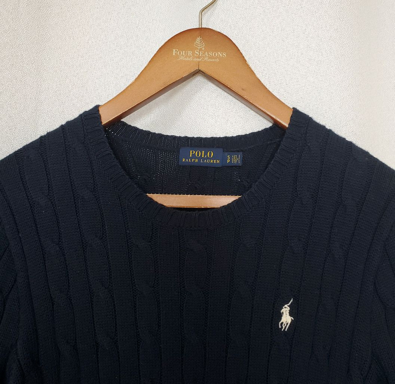 랄프로렌 폴로 케이블니트 원피스 S--3