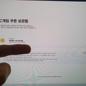 넥슨 캐시 10만원